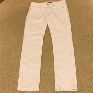 Girls white skinny jeans